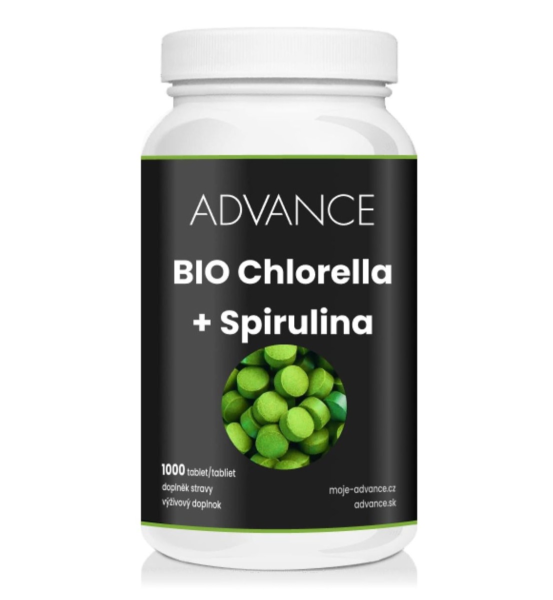 Advance Chlorella + Spirulina BIO 1000 tablet Advance