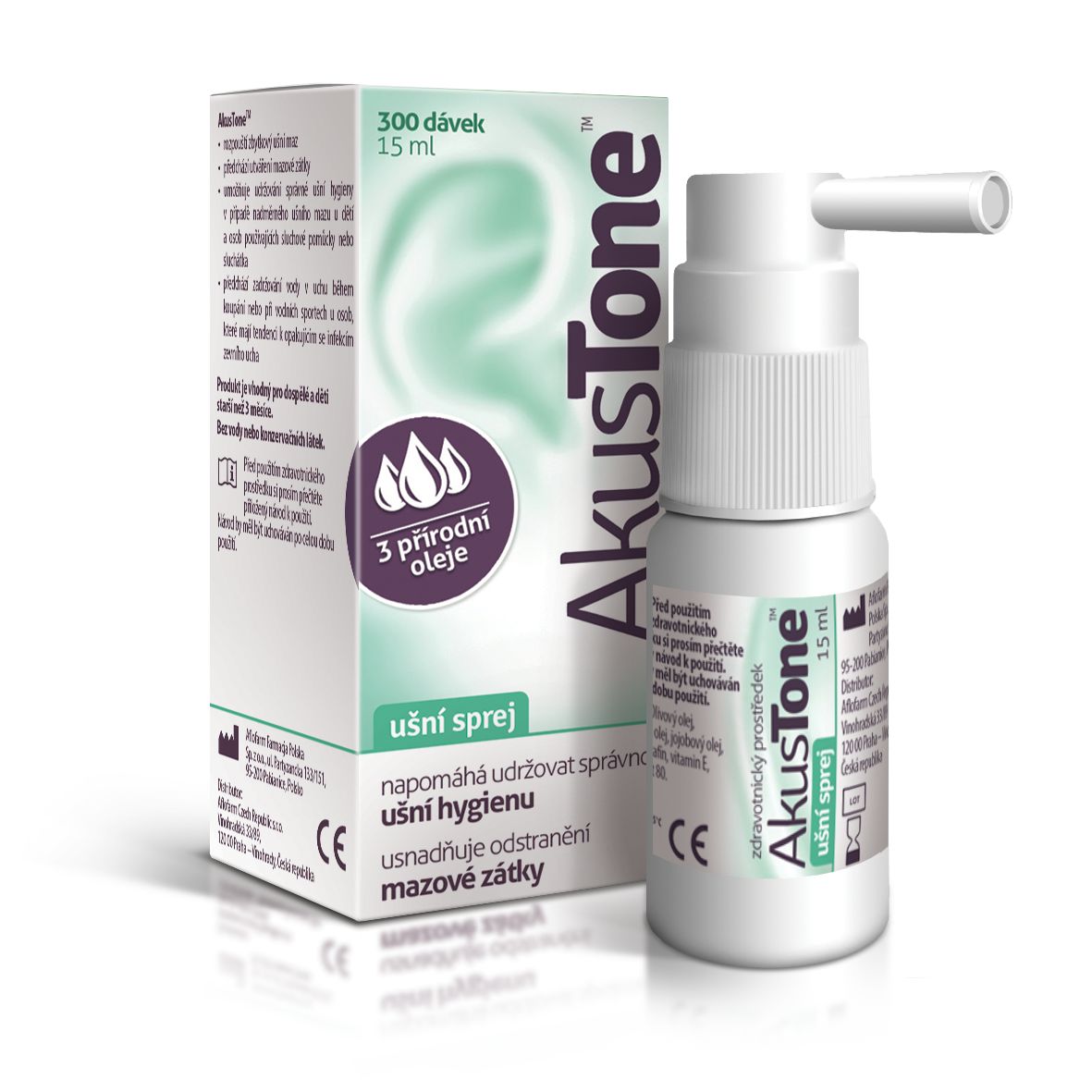 AkusTone ušní sprej 15 ml AkusTone