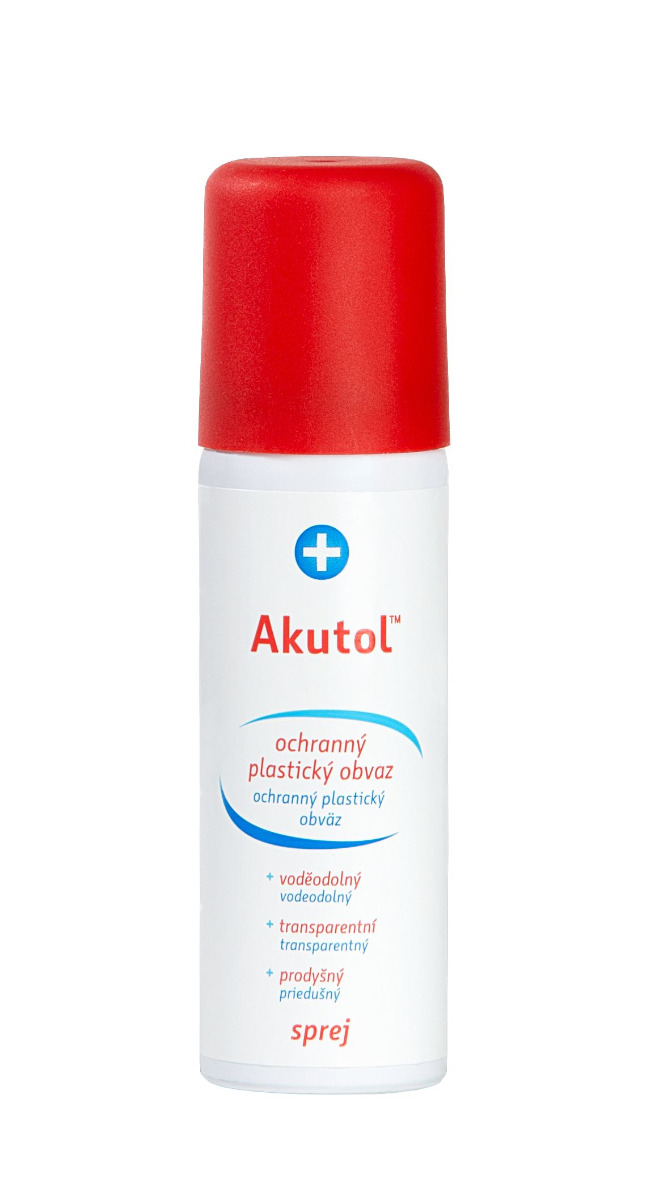 Akutol Ochranný plastický obvaz spray 60 ml Akutol