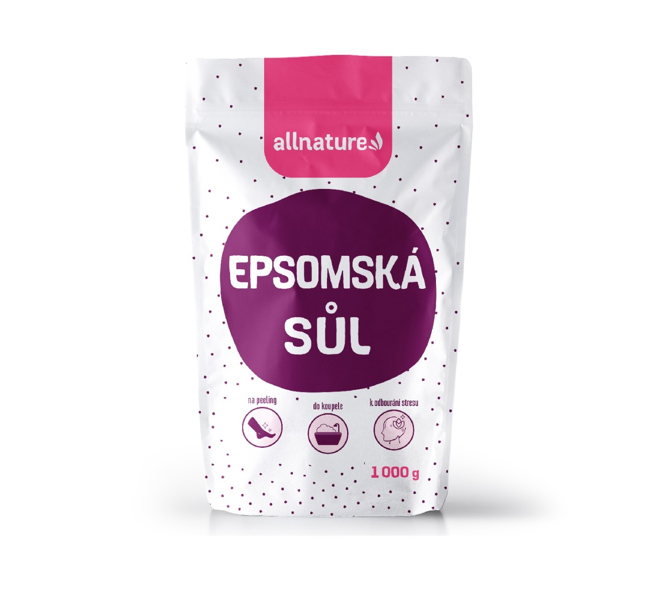 Allnature Epsomská sůl 1000 g Allnature