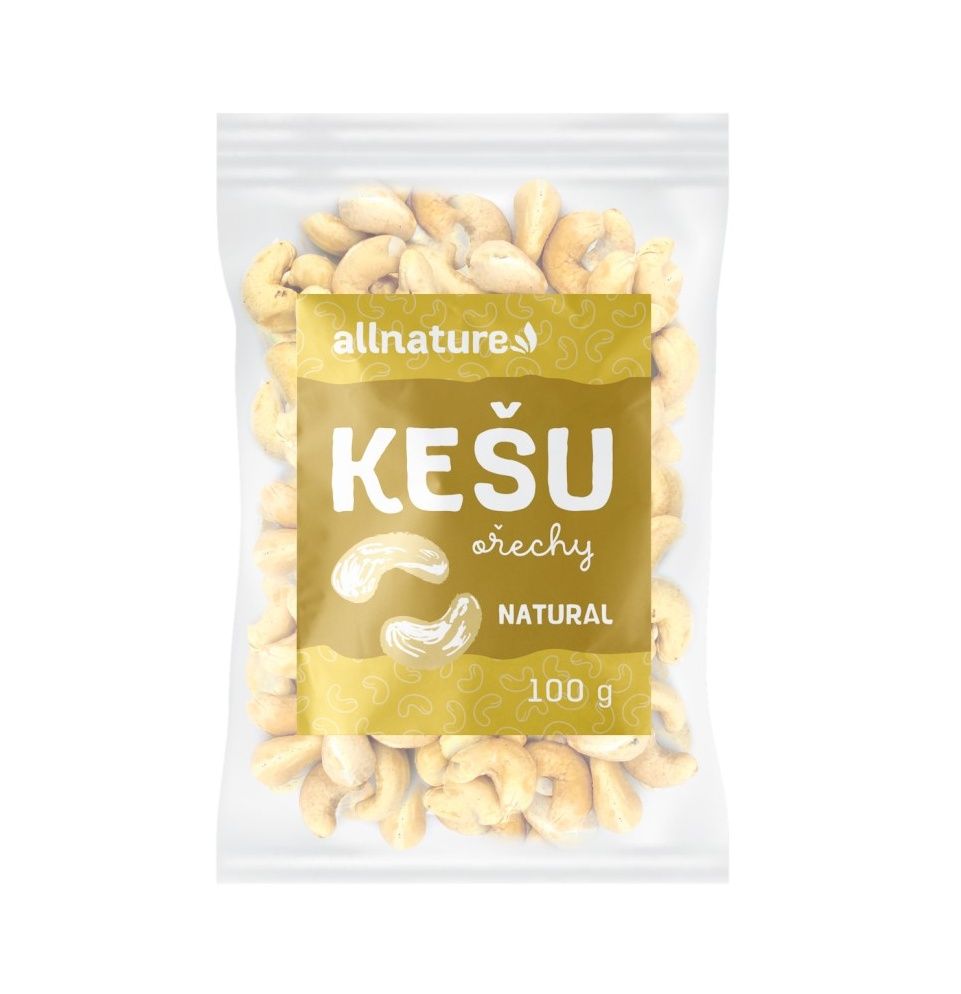 Allnature Kešu jádra 100 g Allnature