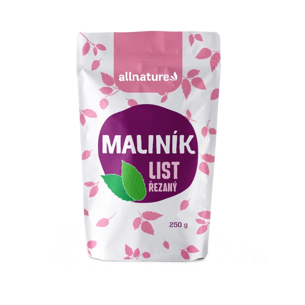 Allnature Maliník list sypaný čaj 250 g Allnature