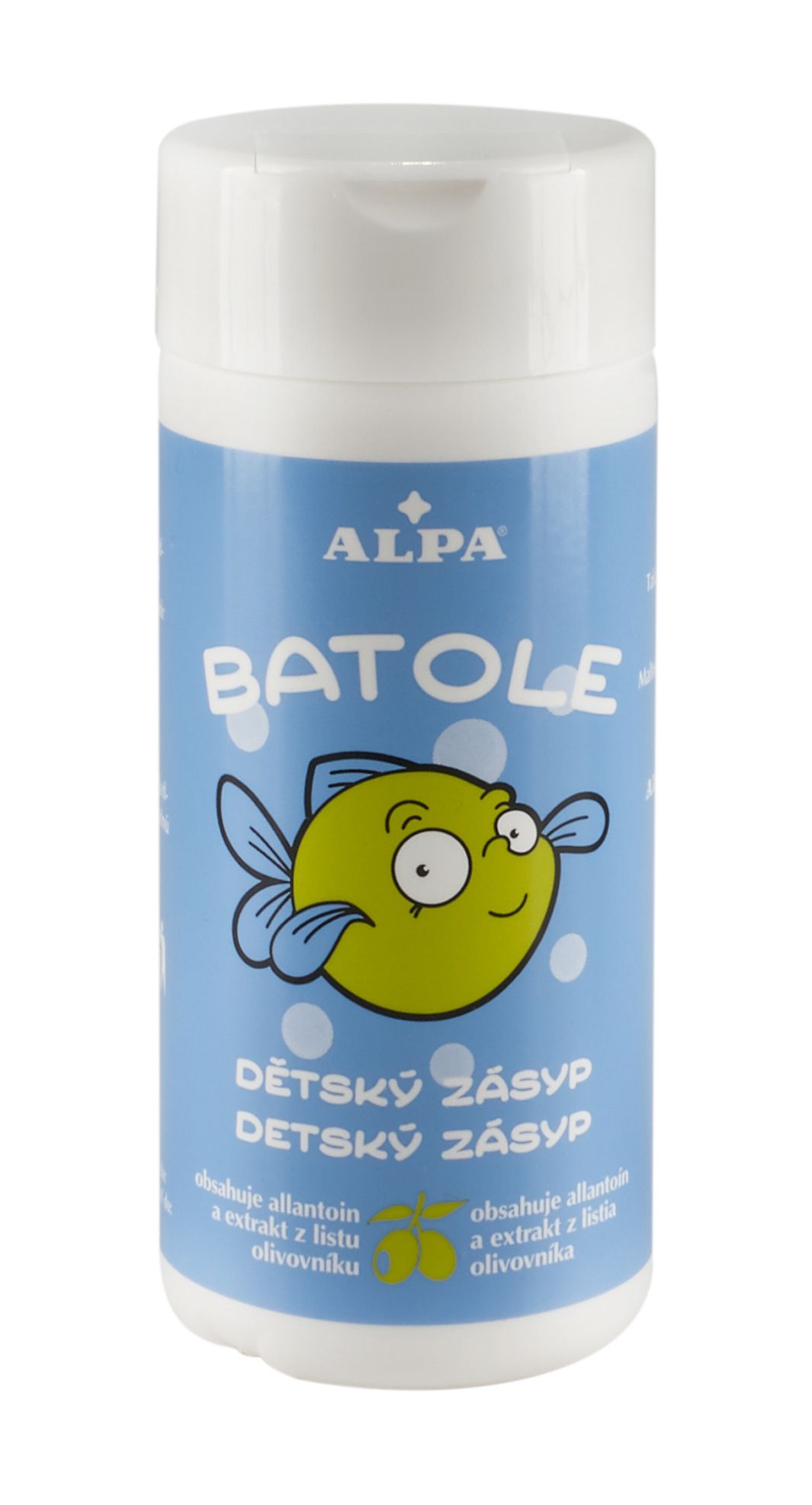 Alpa BATOLE Dětský zásyp s extraktem z olivovníku sypačka 100 g Alpa