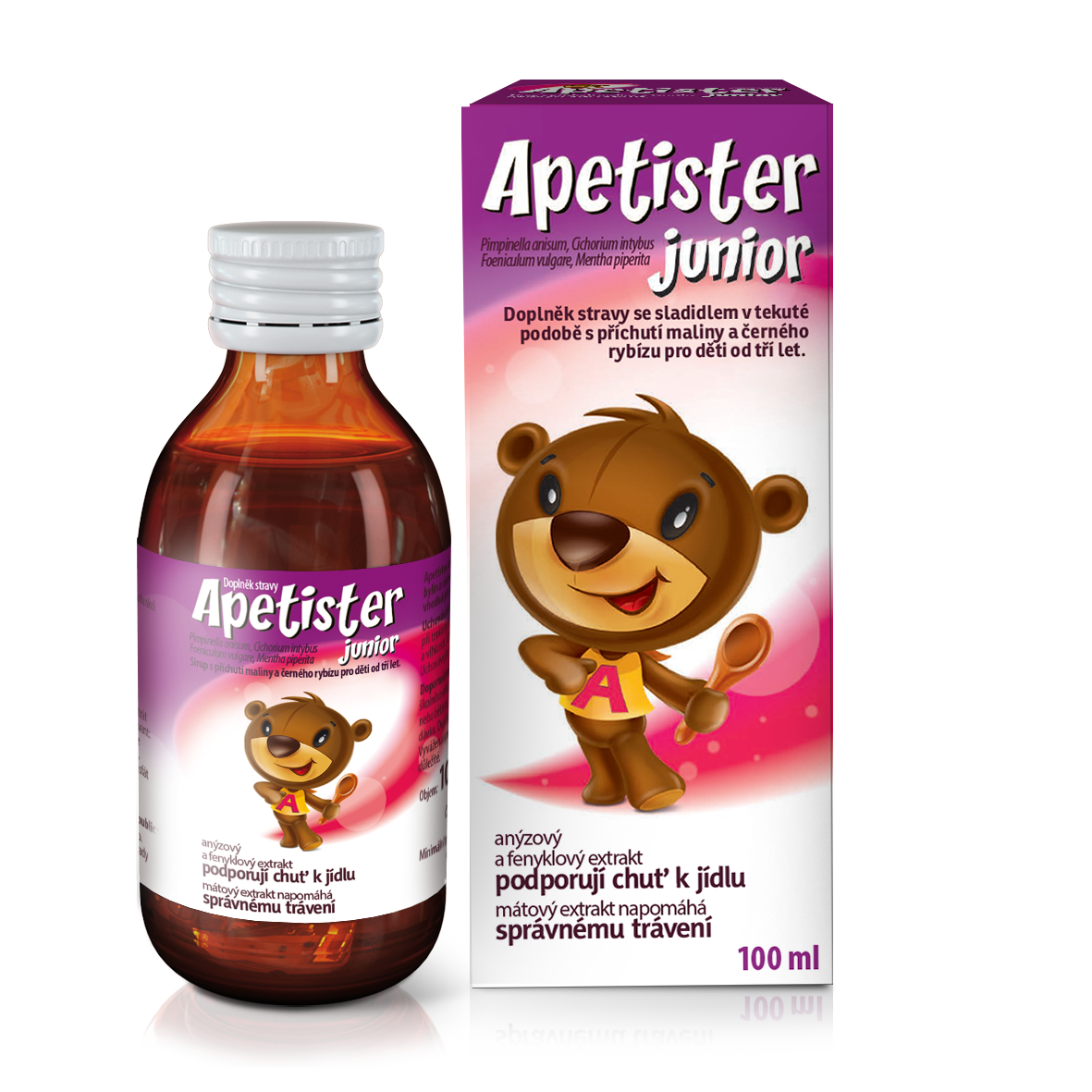 Apetister JUNIOR sirup 100 ml Apetister