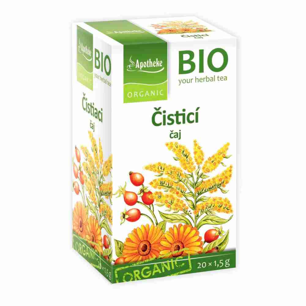 Apotheke BIO Čisticí čaj nálevové sáčky 20x1