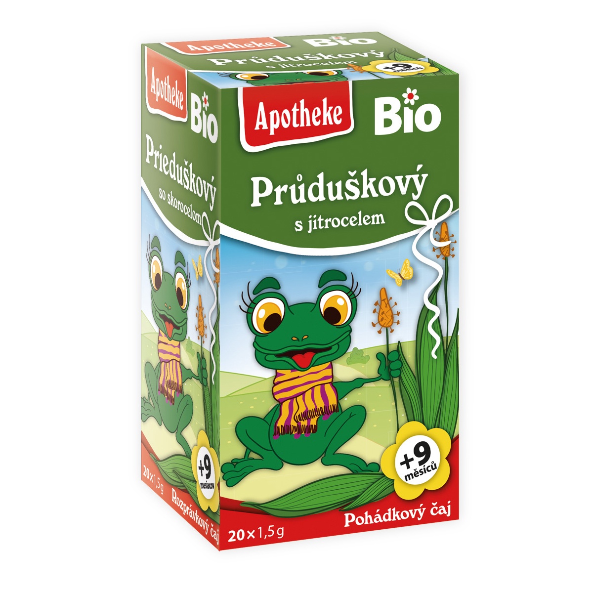 Apotheke Dětský BIO Pohádkový čaj Průduškový 20x1