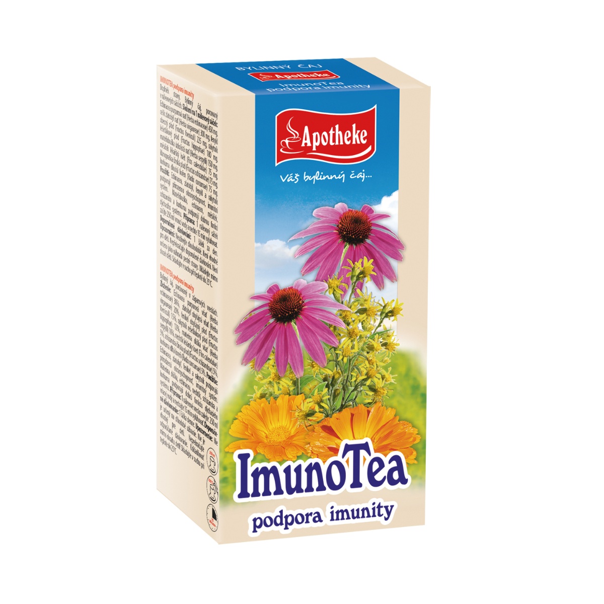Apotheke ImunoTea podpora imunity porcovaný čaj 20x1