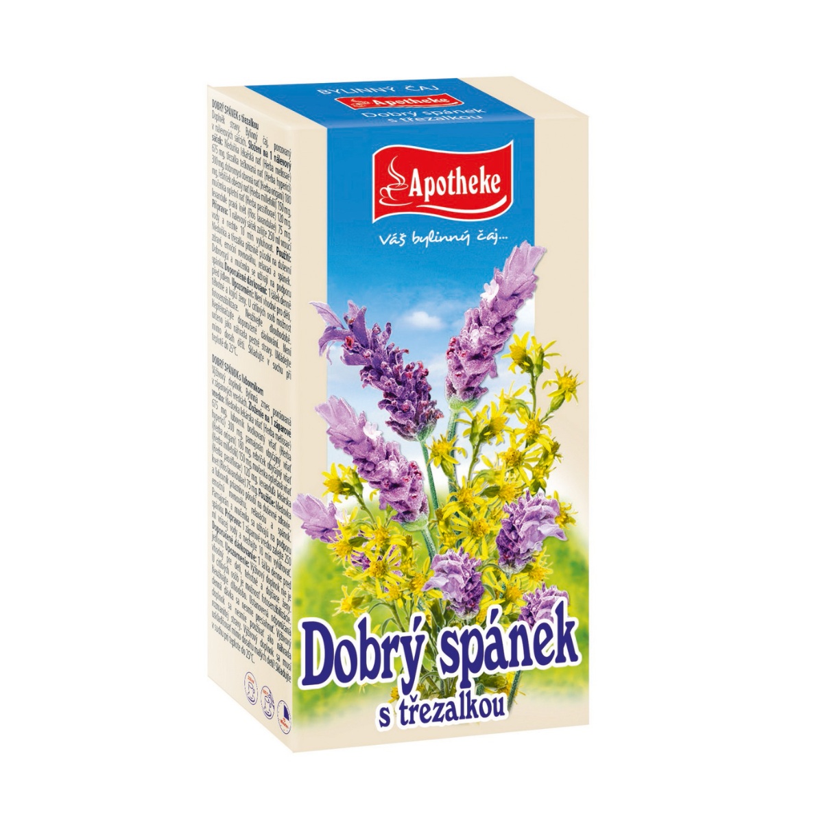Apotheke Na dobrý spánek s třezalkou nálevové sáčky 20x1