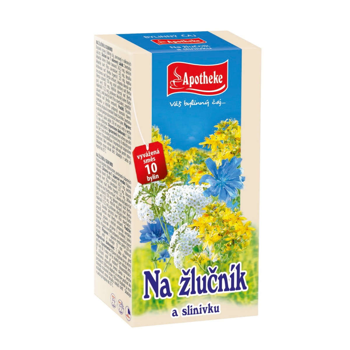 Apotheke Na žlučník a slinivku čaj nálevové sáčky 20x1