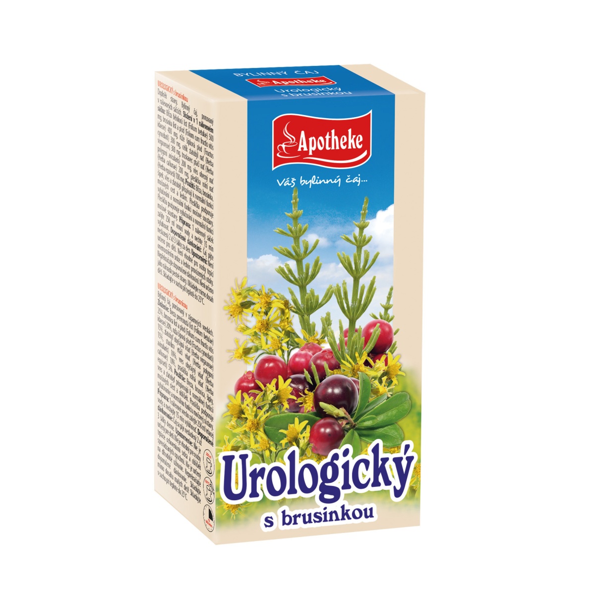 Apotheke Urologický čaj s brusinkou 20x1