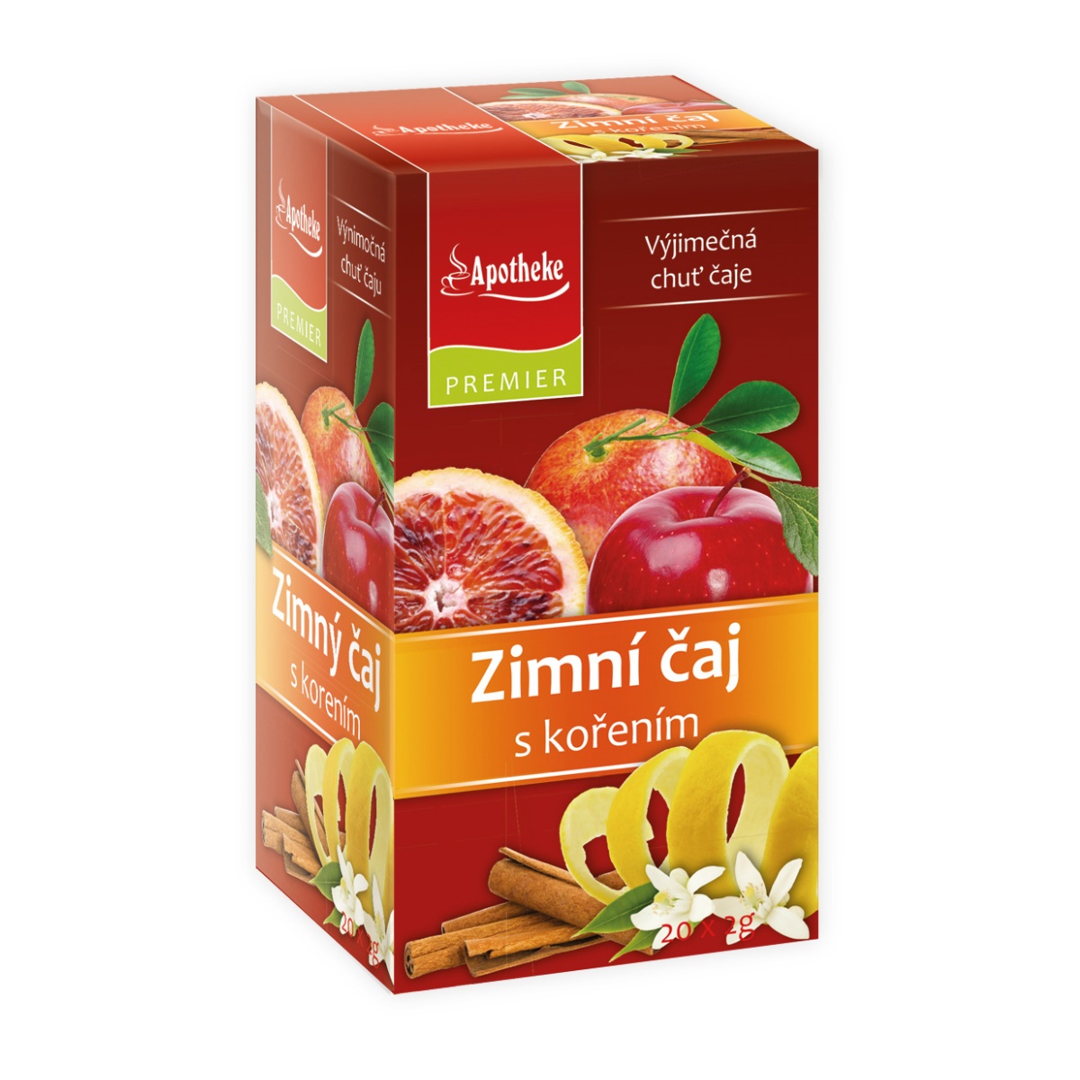 Apotheke Zimní čaj s kořením porcovaný čaj 20 sáčků Apotheke