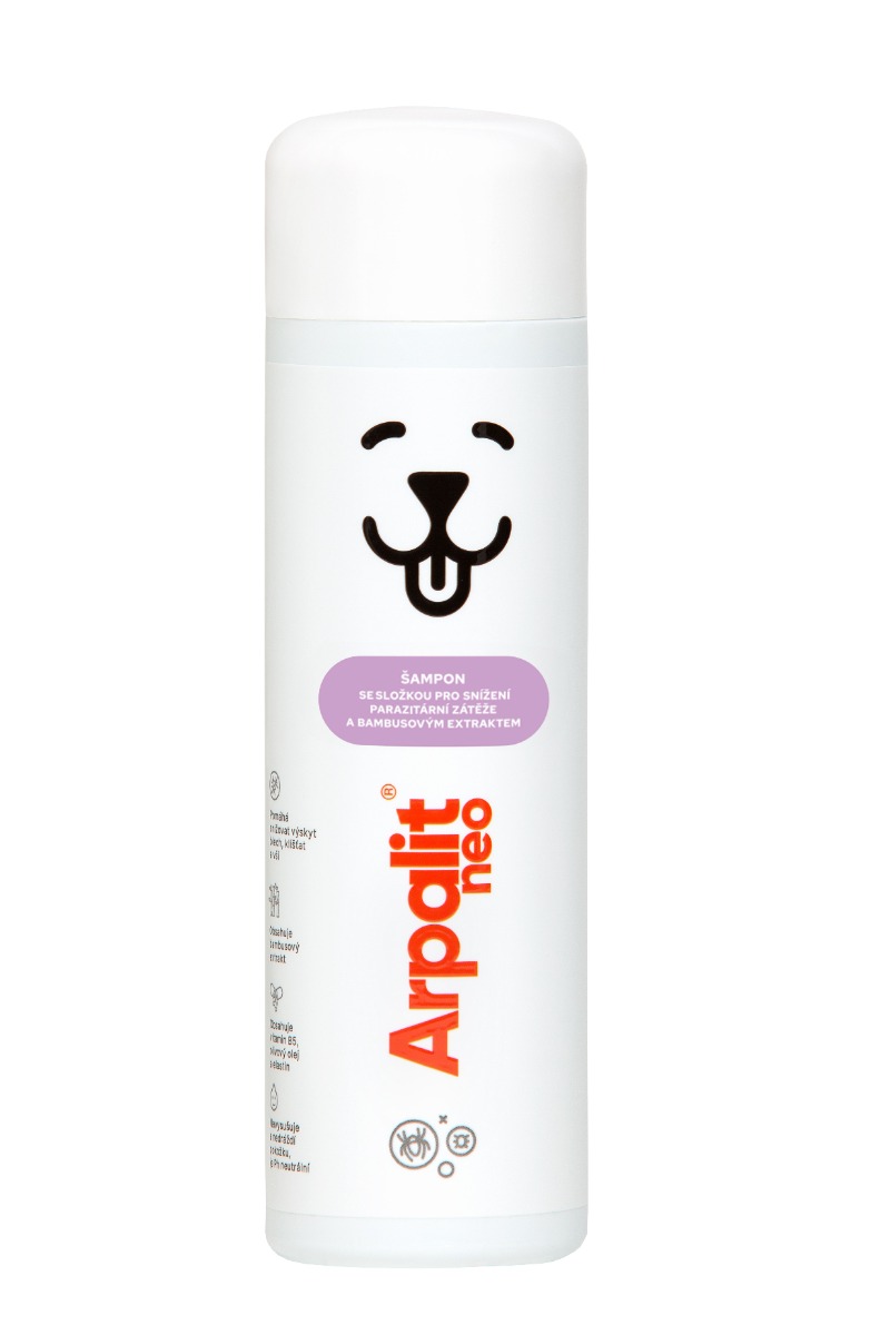 Arpalit Neo Šampon se složkou pro snížení parazitární zátěže a bambusovým extraktem 250 ml Arpalit