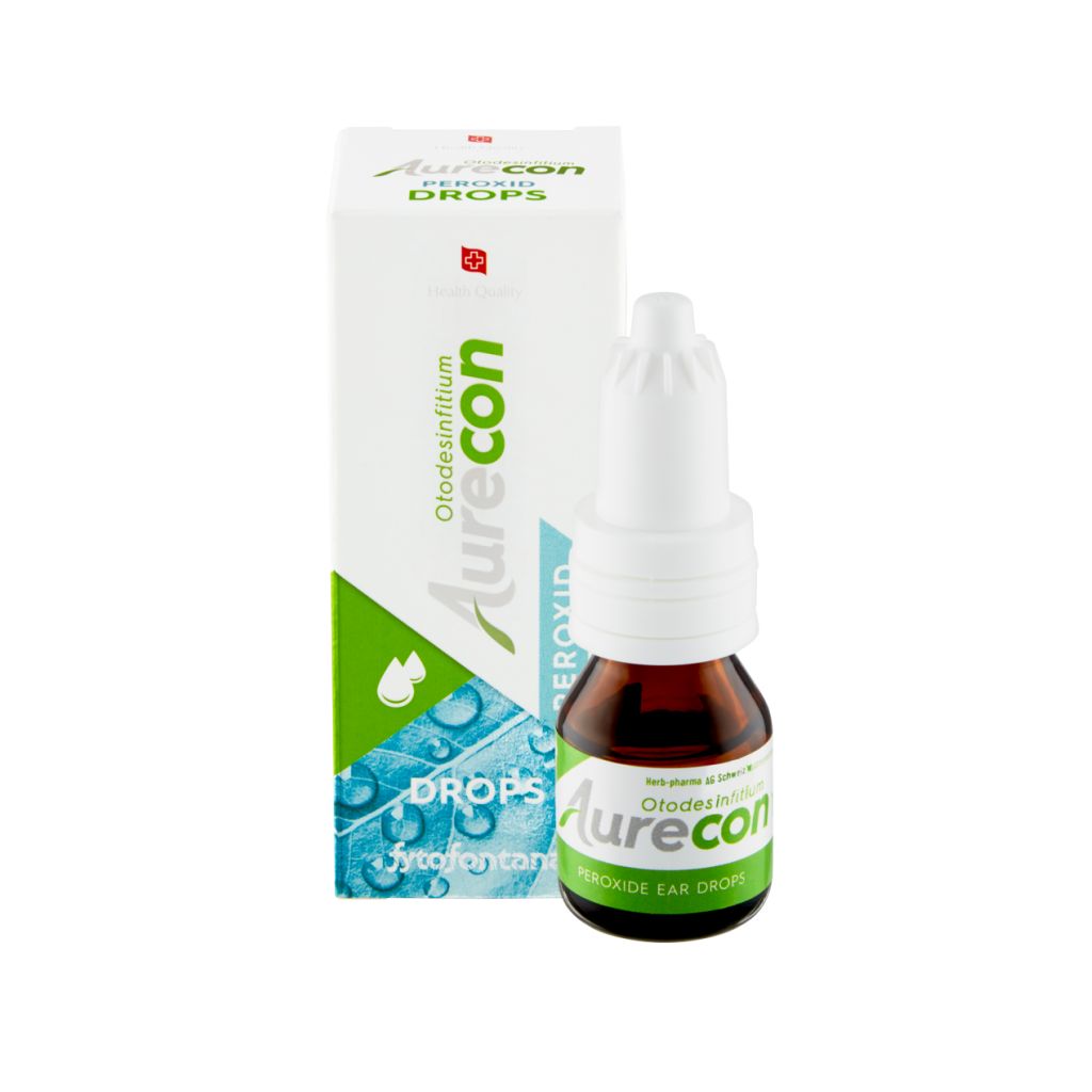 Aurecon Peroxid drops ušní kapky 10 ml Aurecon