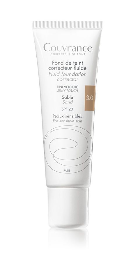 Avène Couvrance Tekutý krycí make-up SPF20 tmavší odstín 30 ml Avène