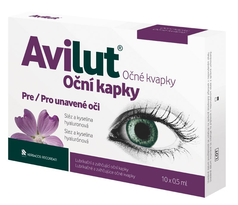 Avilut Oční kapky 10x0.5 ml Avilut