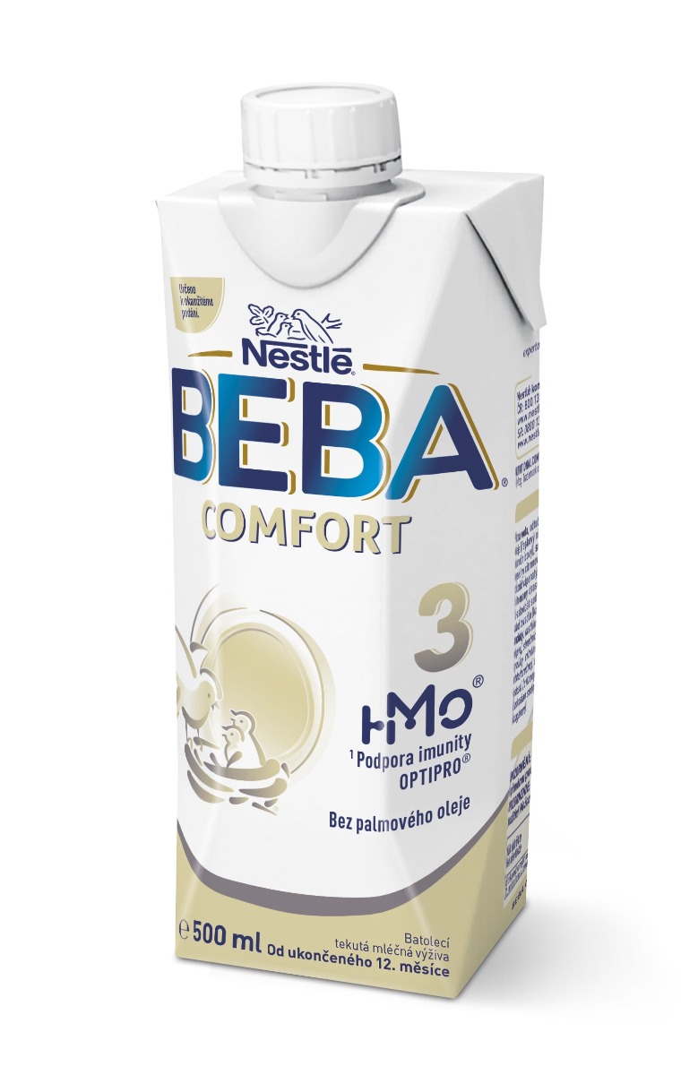 BEBA COMFORT 3 HM-O tekutá 500 ml BEBA