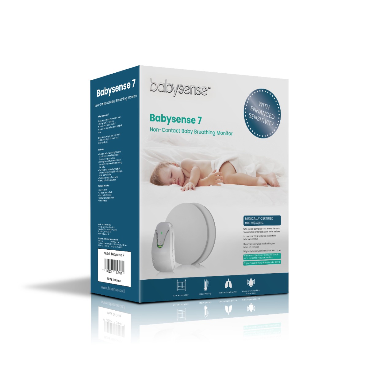 Babysense 7 monitor dechu Babysense