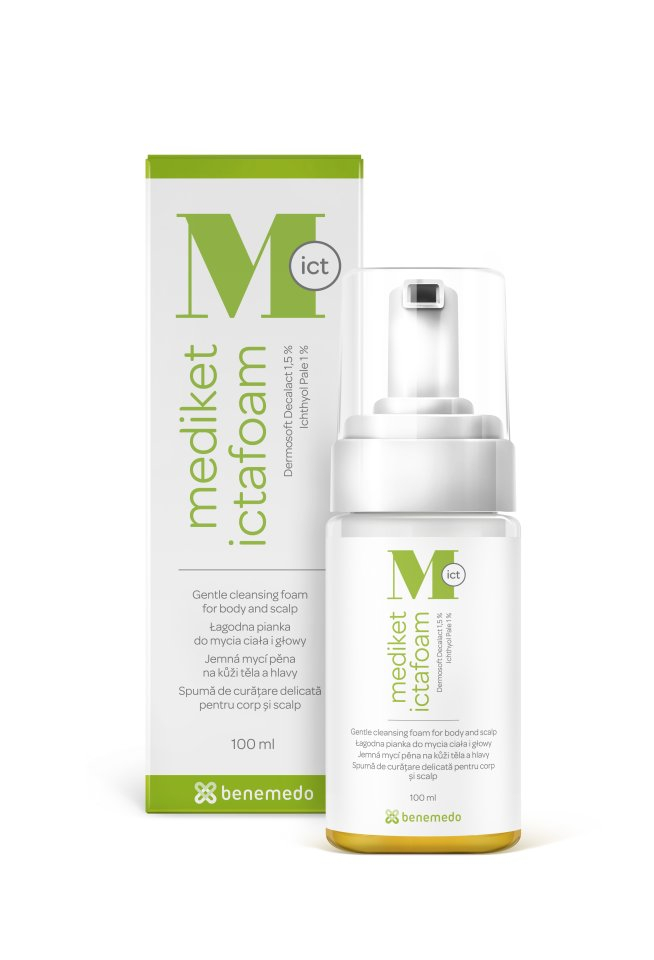 Benemedo Mediket Ictafoam mycí pěna 100 ml Benemedo