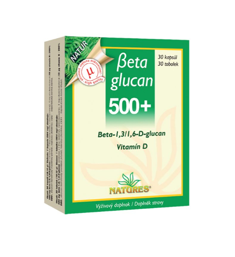 Beta glucan 500+ 30 tobolek Beta glucan