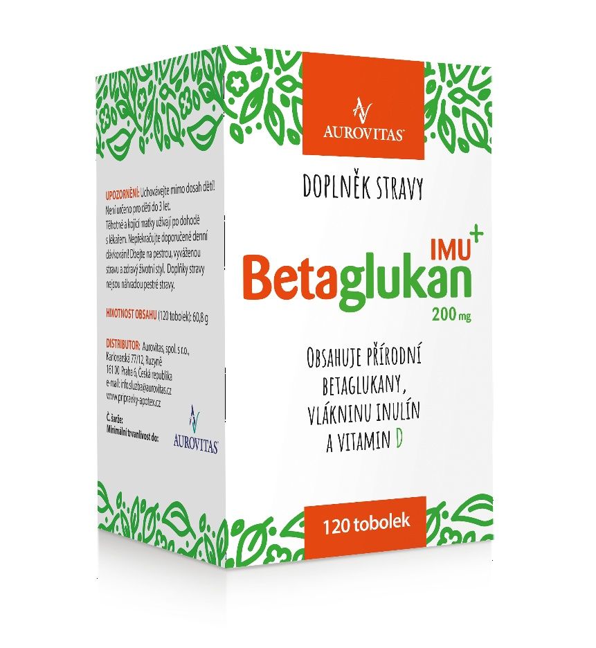 Betaglukan IMU 200 mg 120 tobolek Betaglukan