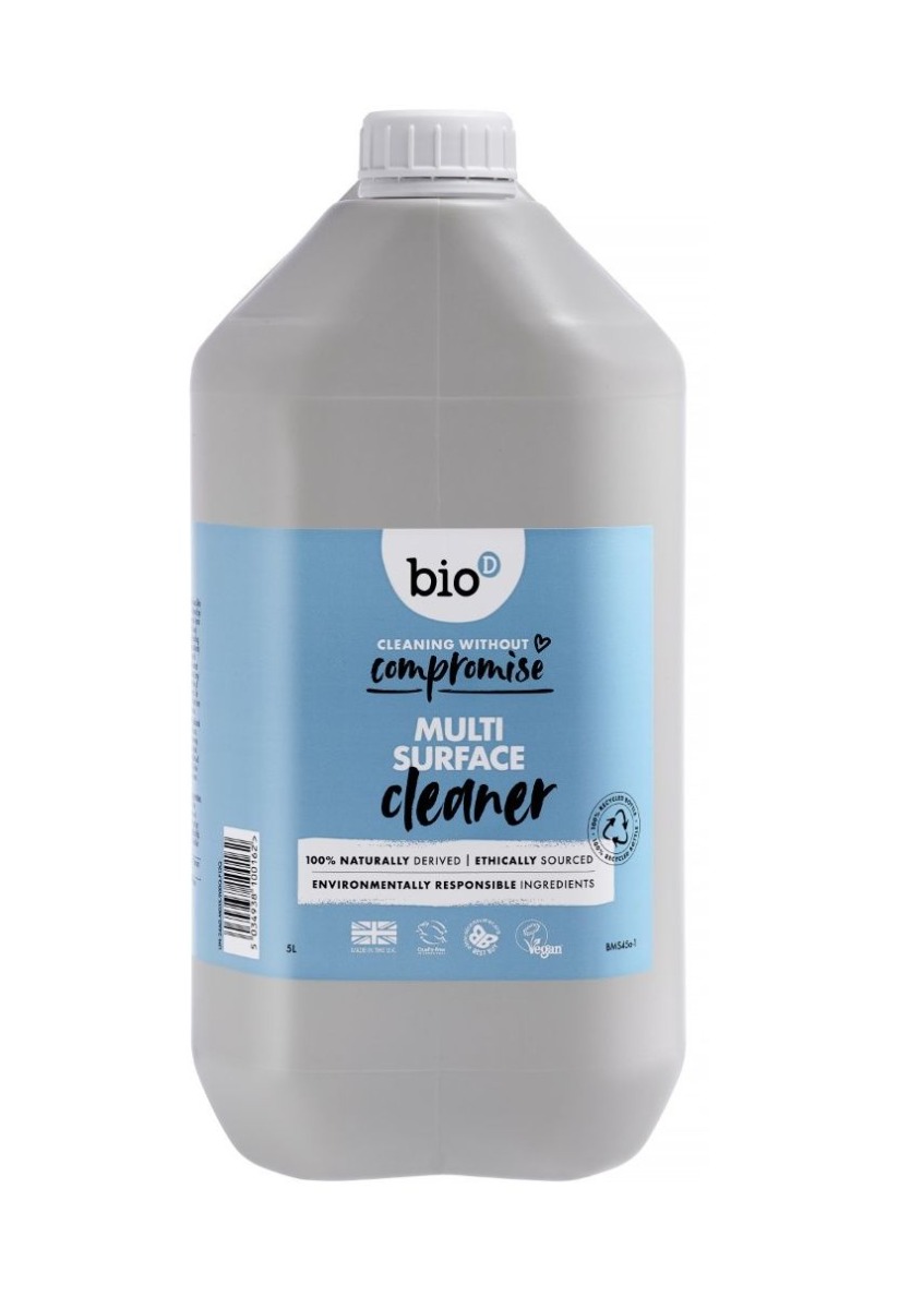 Bio d Čistič na různé druhy povrchů s dezinfekcí náhradní kanystr 5 l Bio d