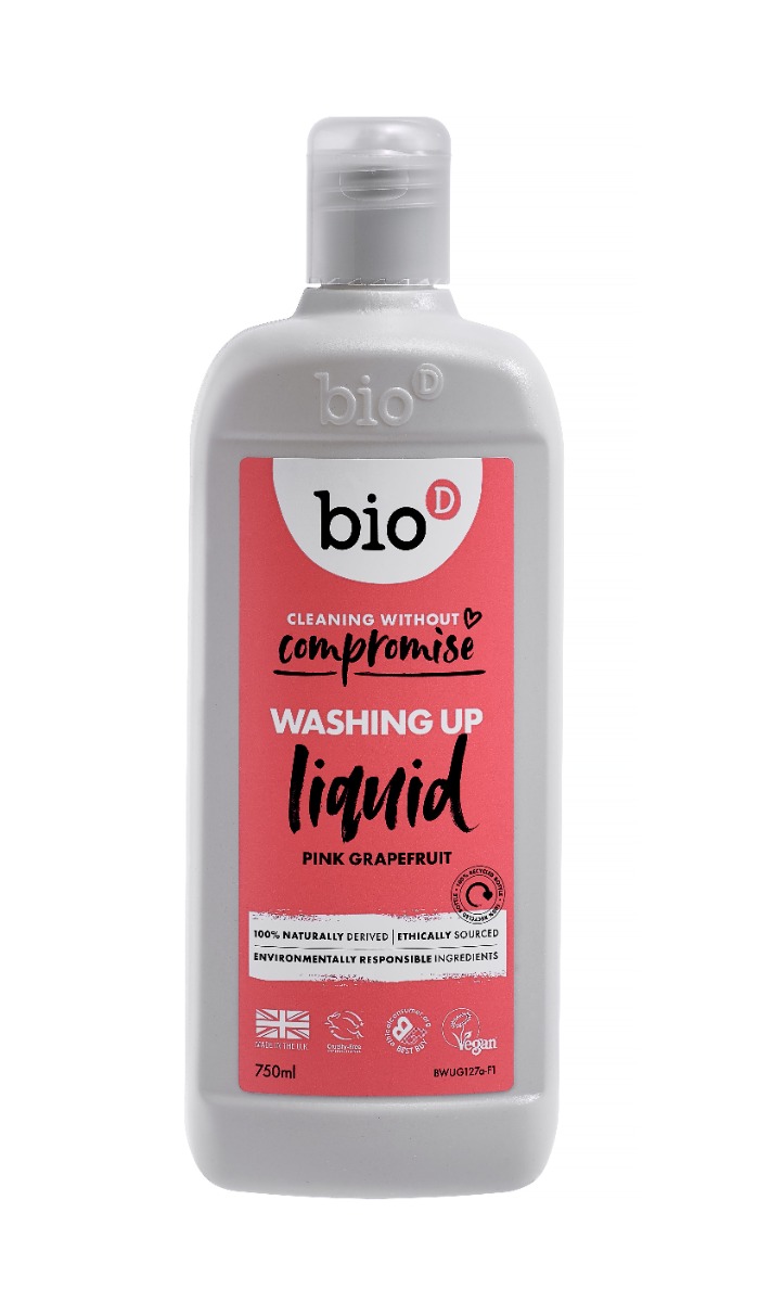 Bio d Prostředek na mytí nádobí grapefruit 750 ml Bio d