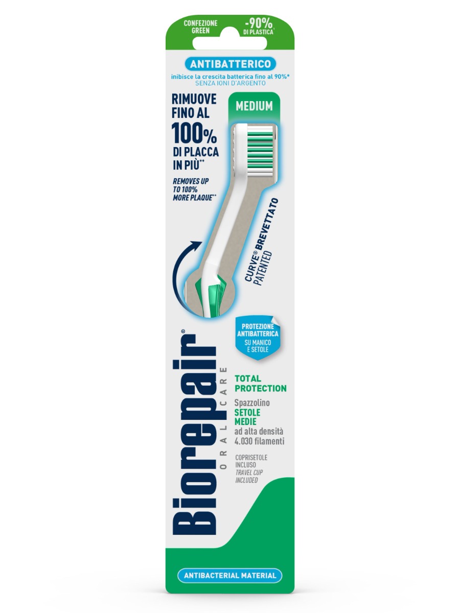 BioRepair Total MEDIUM zubní kartáček 1 ks BioRepair