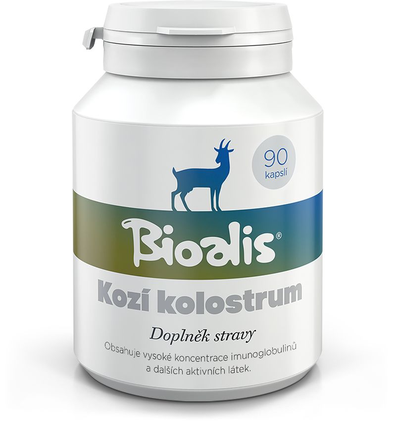 Bioalis Kozí kolostrum 90 kapslí Bioalis