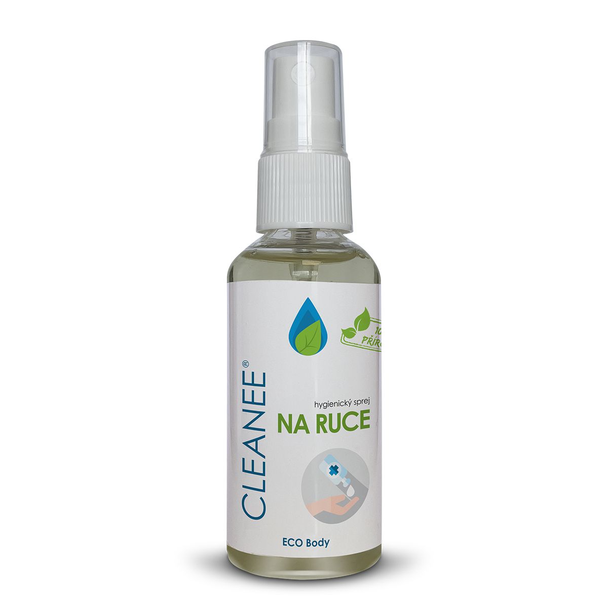 CLEANEE ECO Body Hygienický sprej na ruce 50 ml CLEANEE