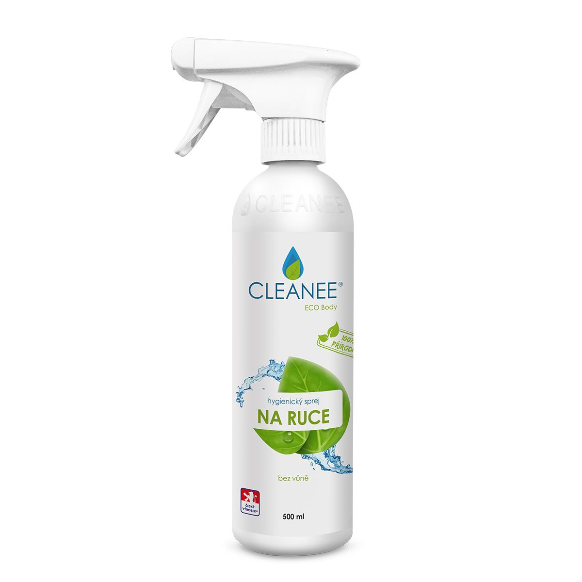 CLEANEE ECO Body Hygienický sprej na ruce 500 ml CLEANEE