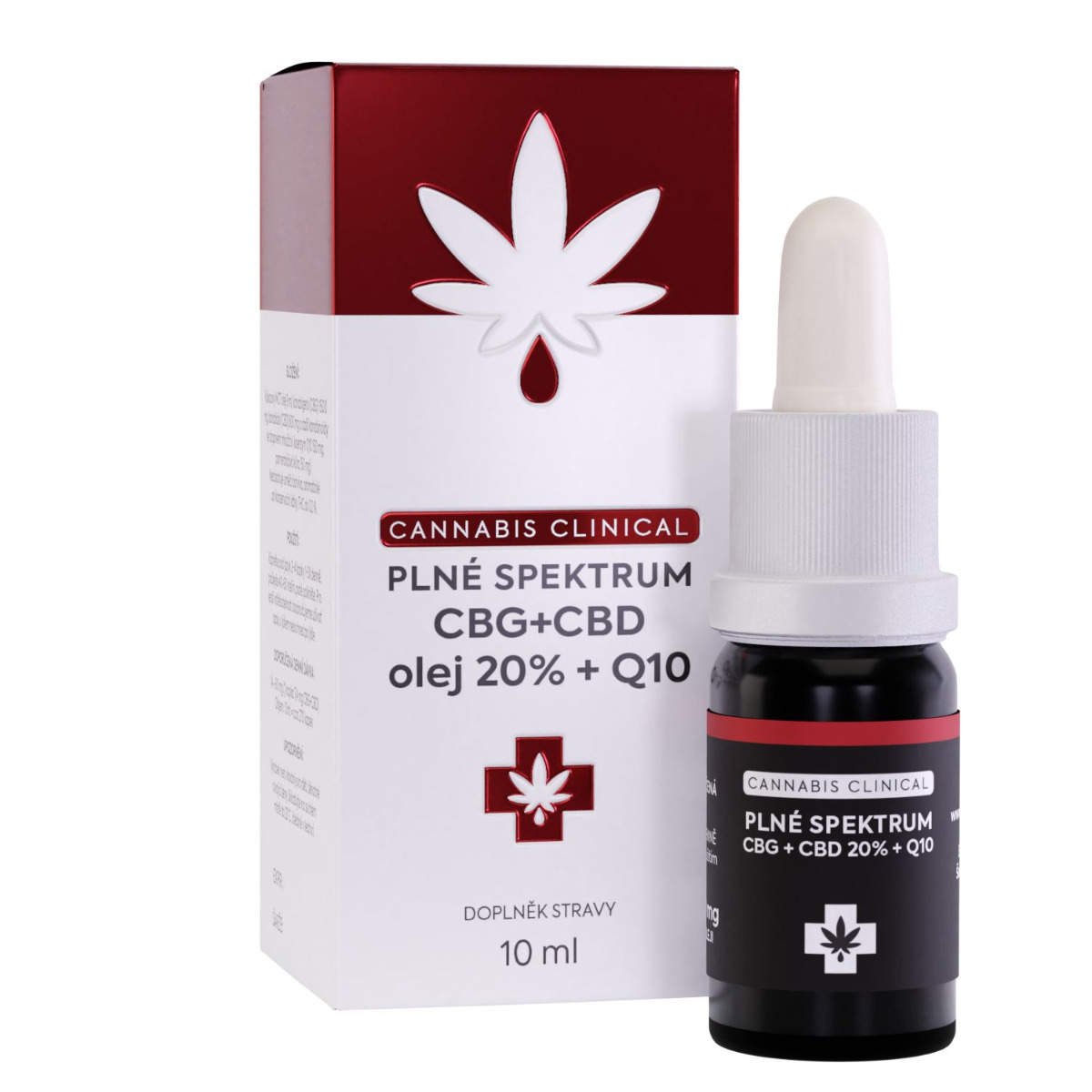 Cannabis Clinical CBG + CBD 20% + Q10 10 ml Cannabis Clinical
