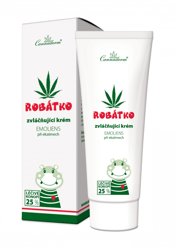Cannaderm Robátko Emoliens při ekzémech 75 g Cannaderm