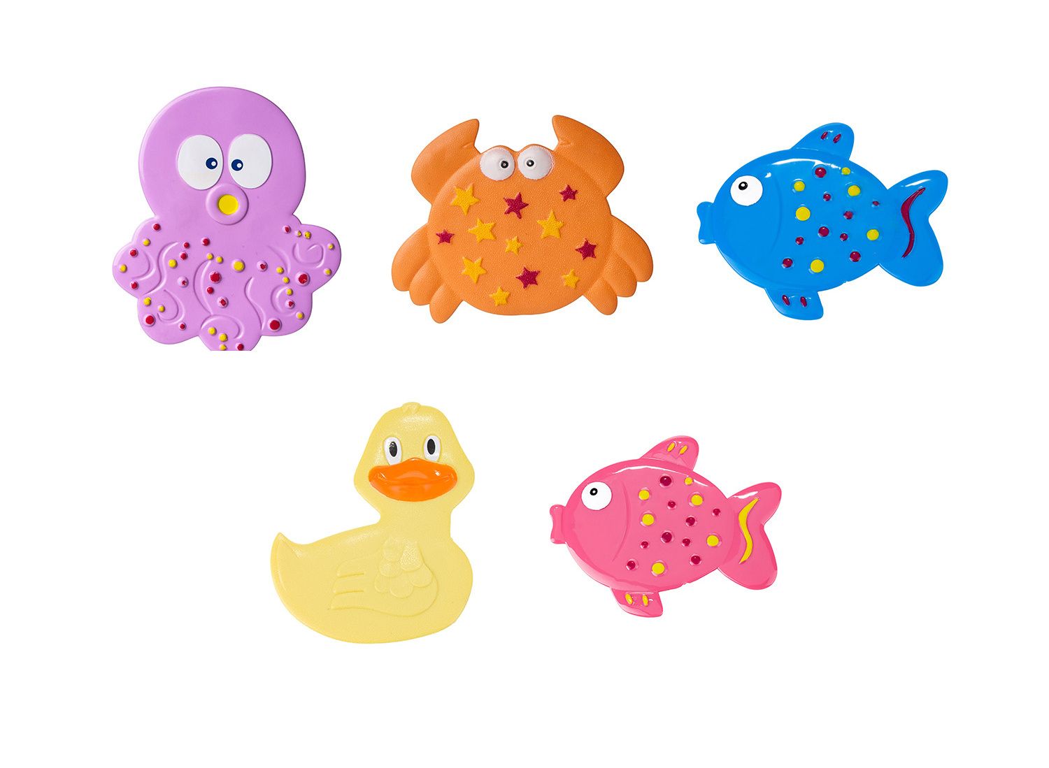 Canpol babies Protiskluzové podložky do vany 5 ks mini Canpol babies