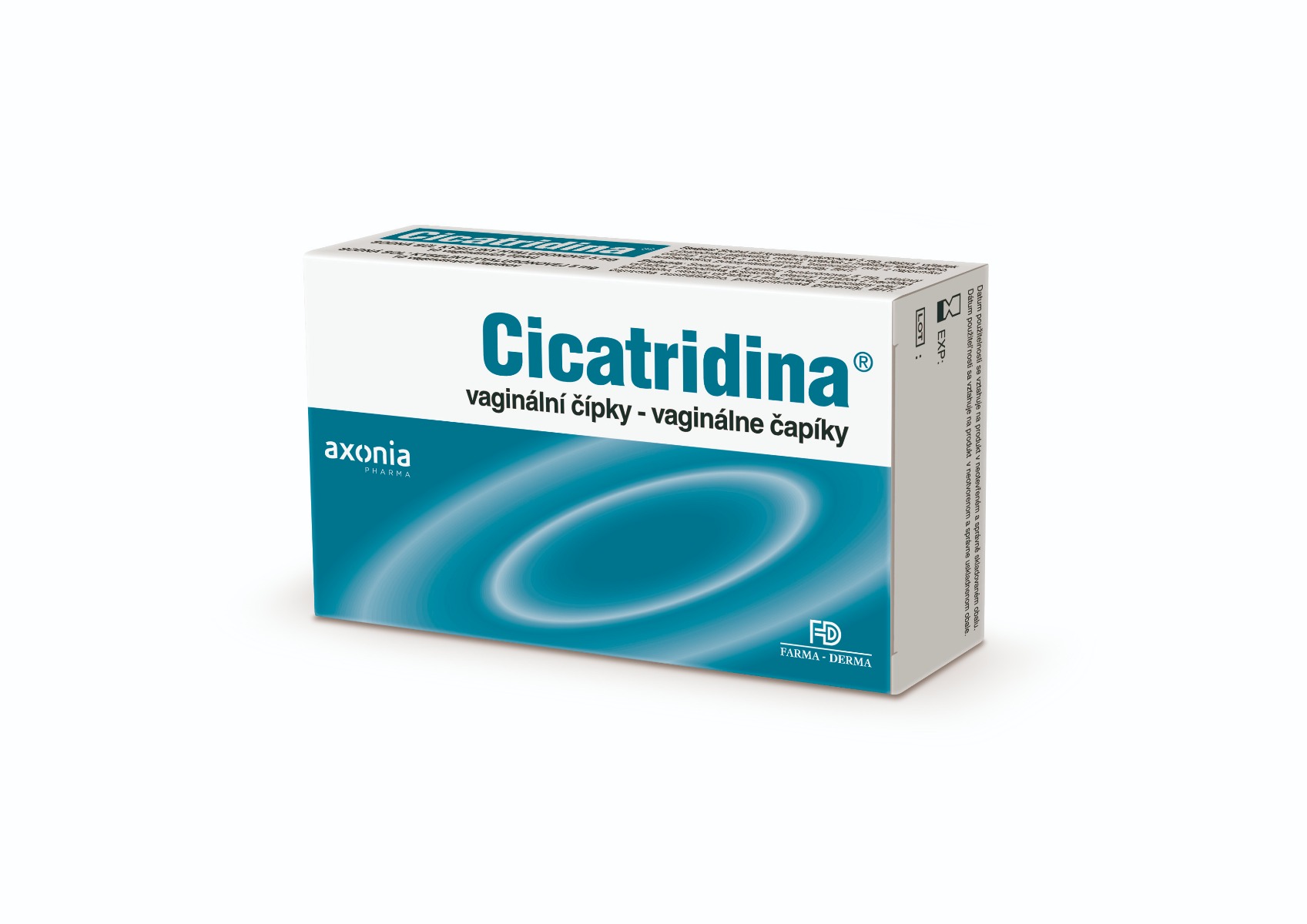 Cicatridina poševní čípky 10x2 g Cicatridina
