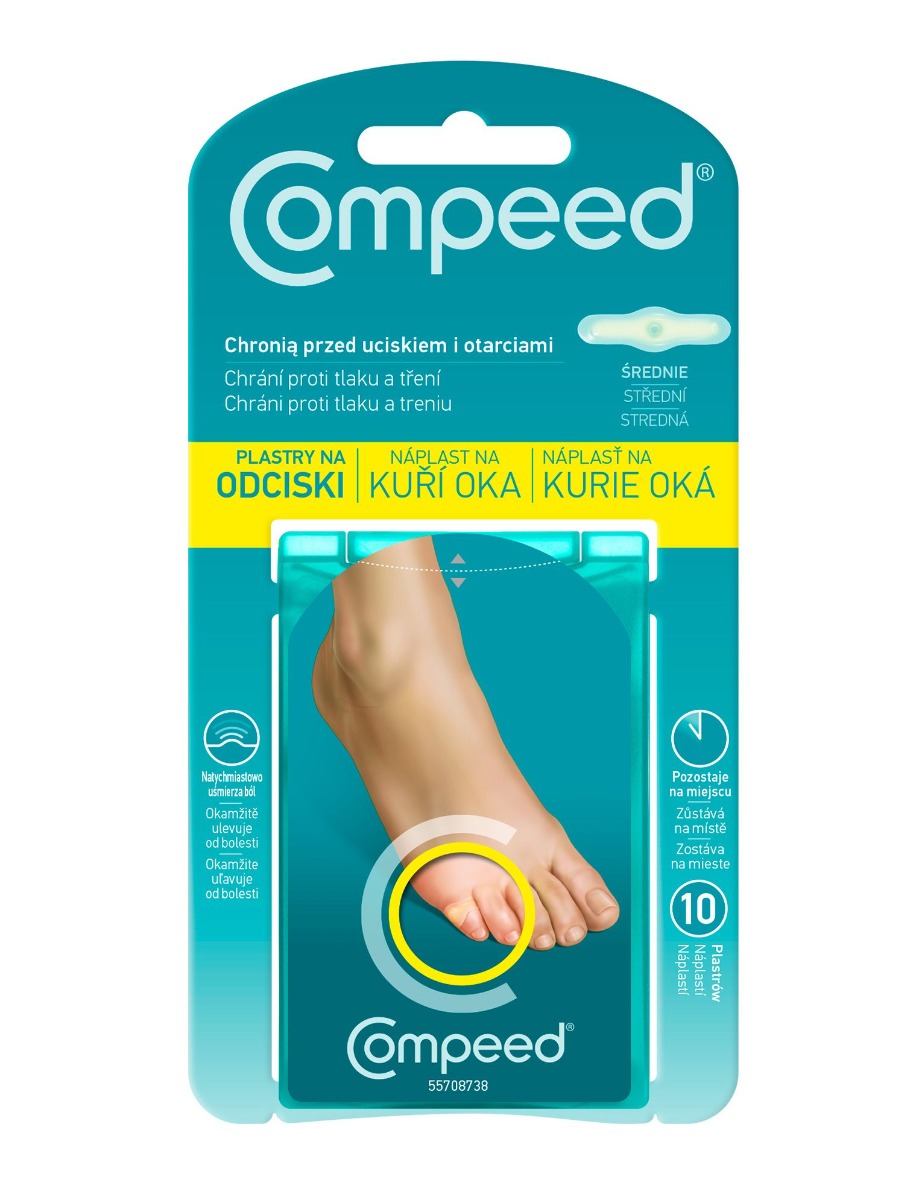 Compeed Náplast na kuří oka 10 ks Compeed