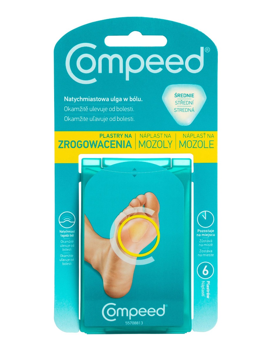 Compeed Náplast na mozoly 6 ks Compeed