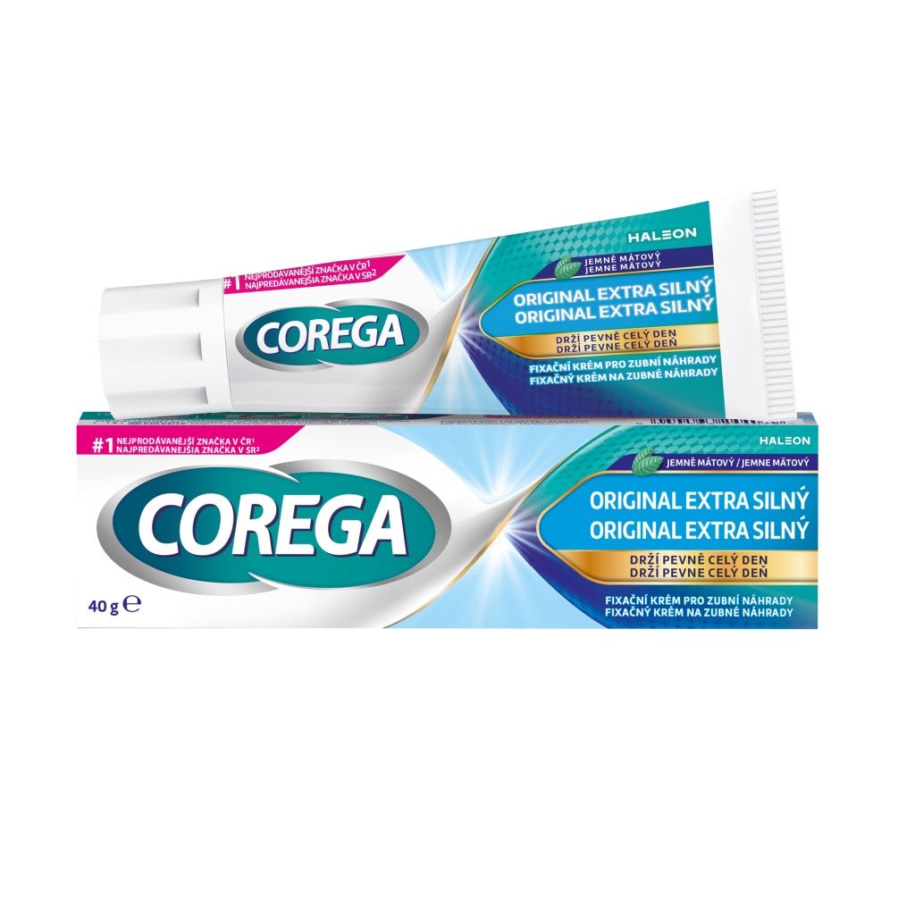 Corega Original extra silný fixační krém 40 g Corega