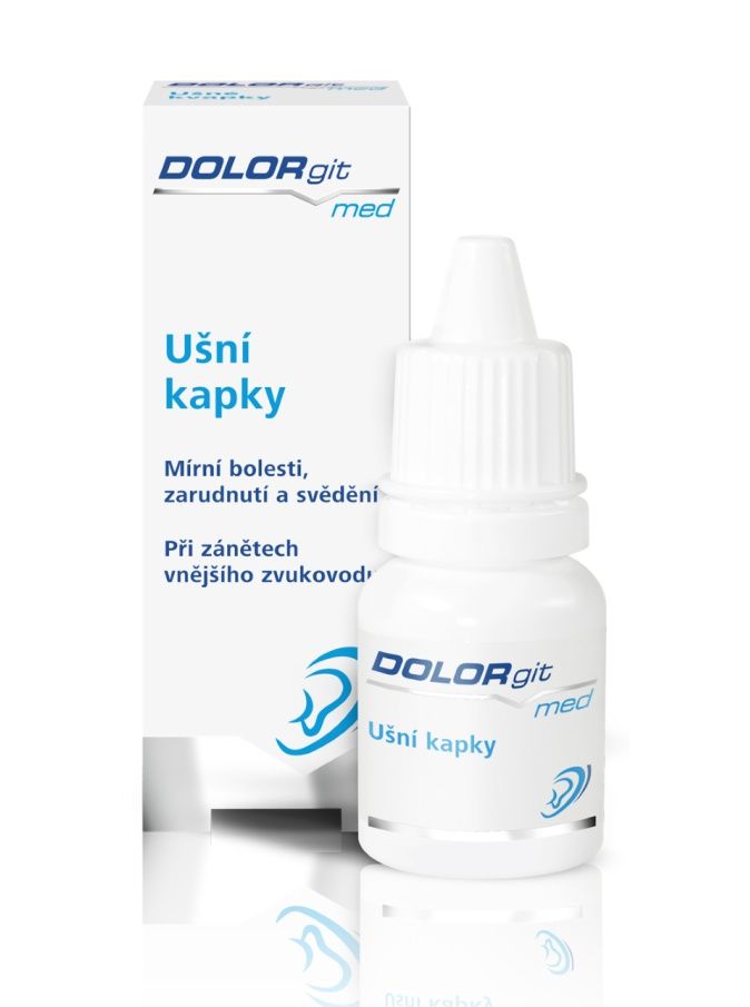 DOLORgit med ušní kapky 10 ml DOLORgit med