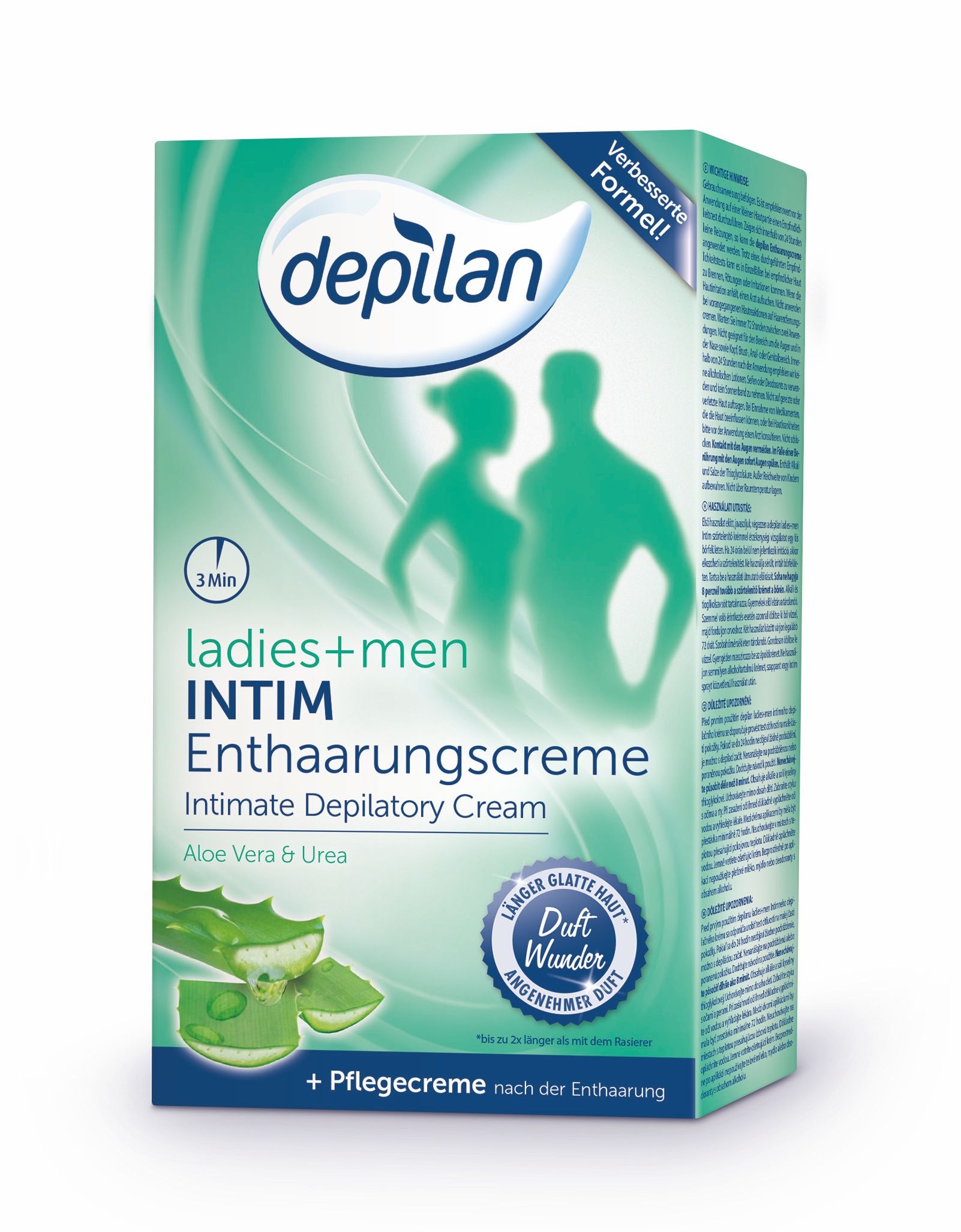 Depilan Depilační krém intimní Ladies & Men 75+30 ml Depilan