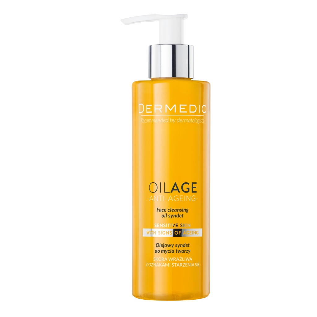 Dermedic Oilage Anti-Ageing olejový syndet na mytí obličeje 200 ml Dermedic