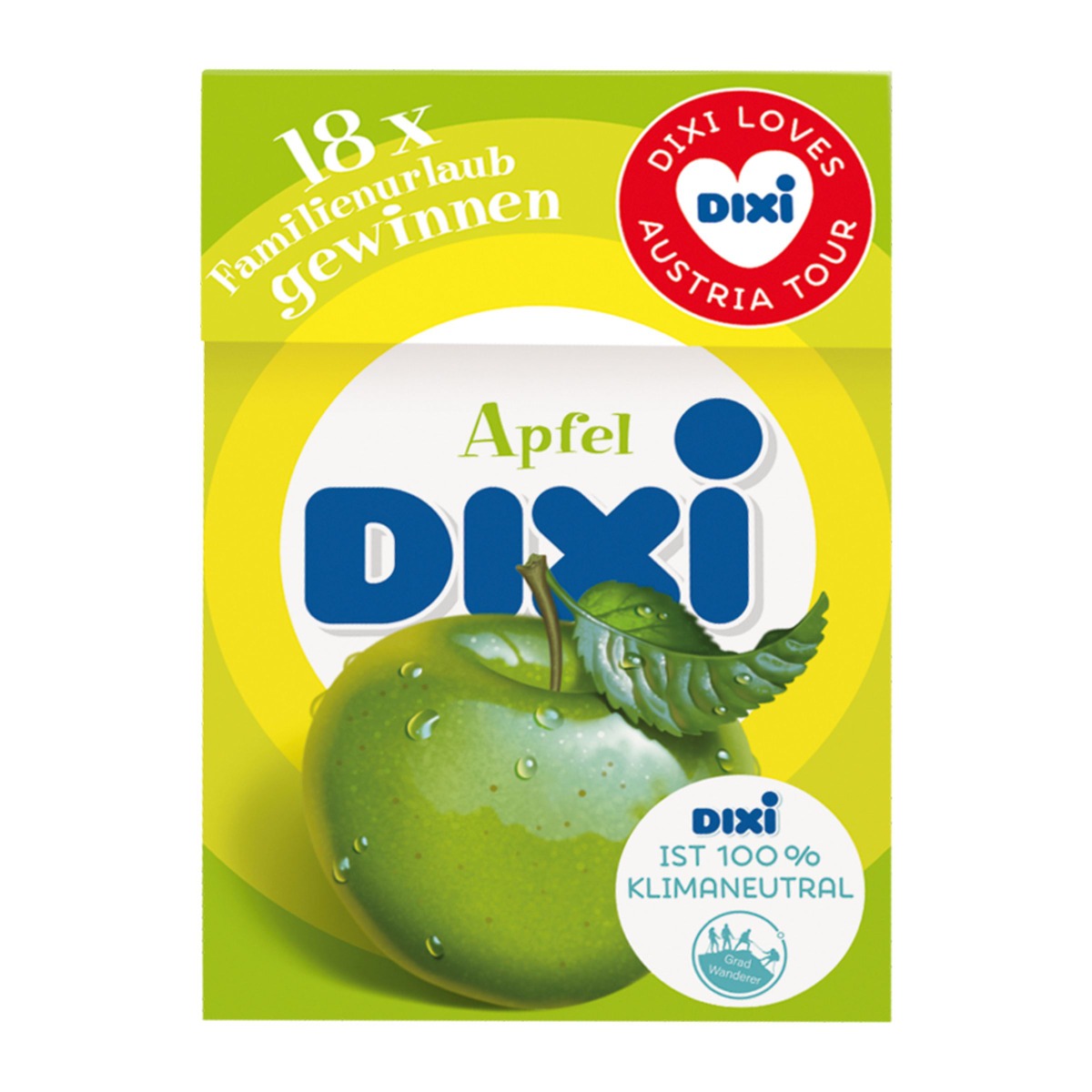 Dixi Hroznový cukr se 7 vitamíny a calciem 45 g Dixi