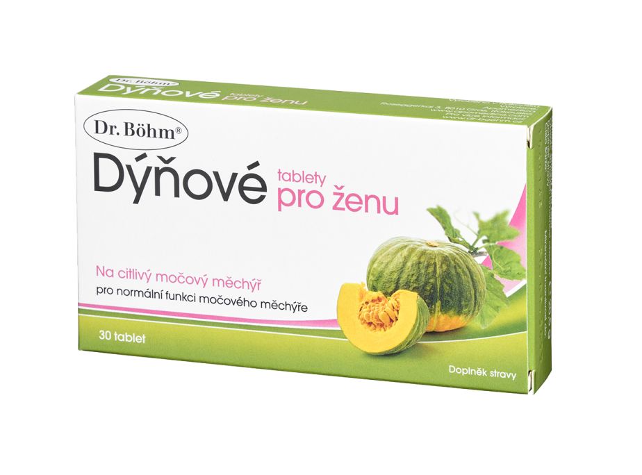 Dr. Böhm Dýňové tablety pro ženu 30 tablet Dr. Böhm