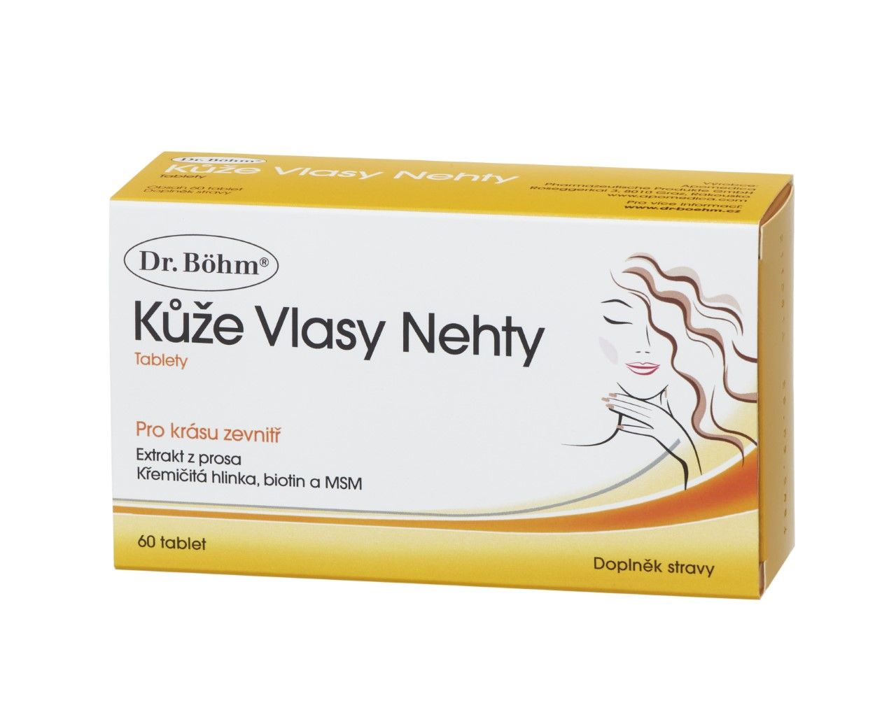 Dr. Böhm Kůže vlasy nehty 60 tablet Dr. Böhm