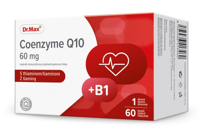 Dr. Max Coenzyme Q10 60 mg 60 kapslí Dr. Max