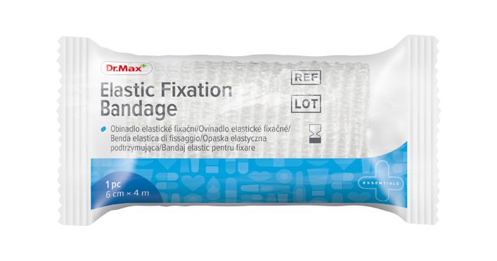 Dr. Max Elastic Fixation Bandage 6 cm x 4 m 1 ks Dr. Max