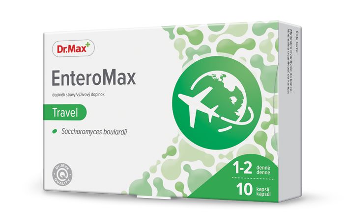 Dr. Max EnteroMax Travel 10 kapslí Dr. Max