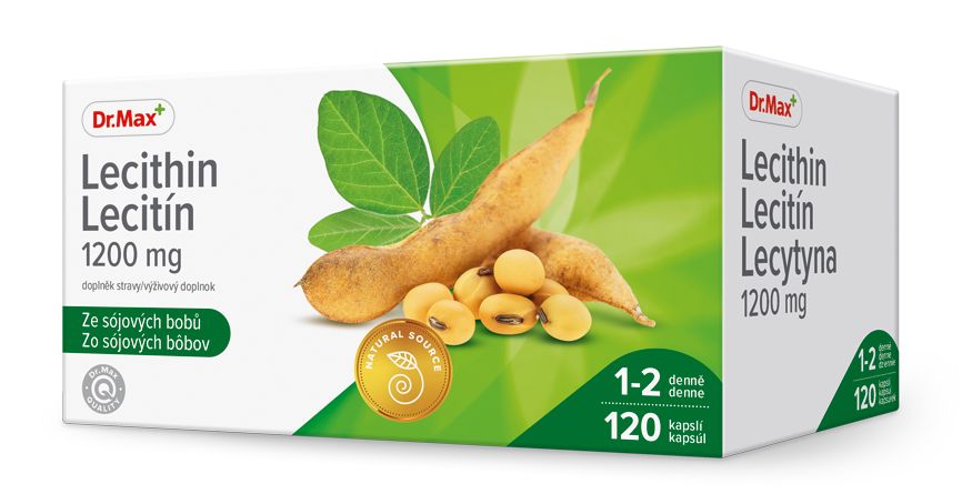 Dr. Max Lecithin 1200 mg 120 kapslí Dr. Max