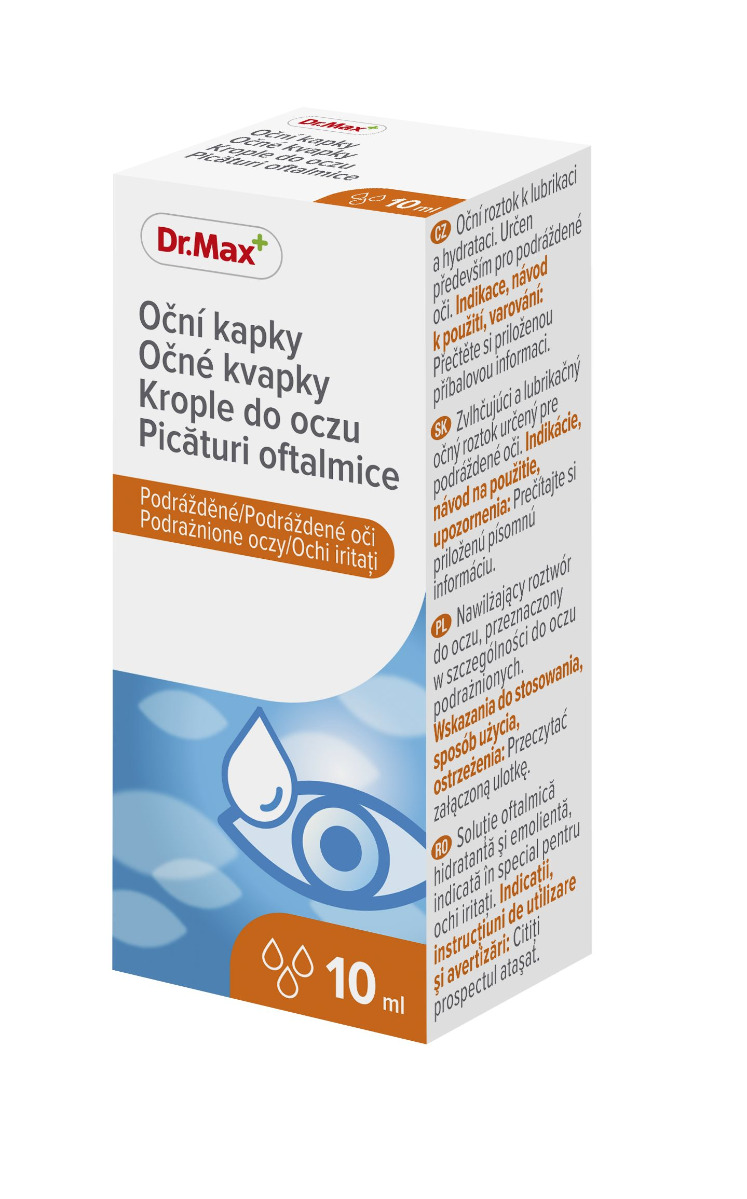 Dr. Max Oční kapky Podrážděné oči 10 ml Dr. Max