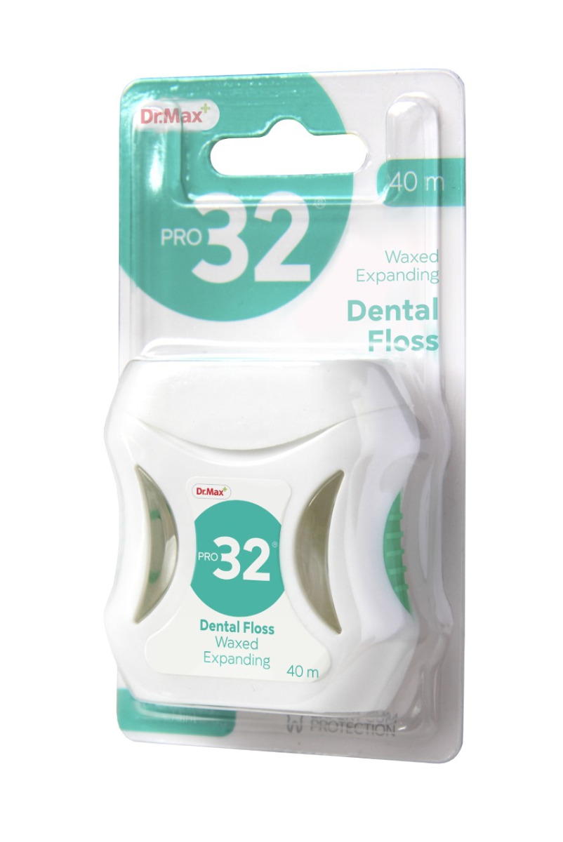 Dr. Max PRO32 Zubní nit expandující voskovaná 40 m 1 ks Dr. Max