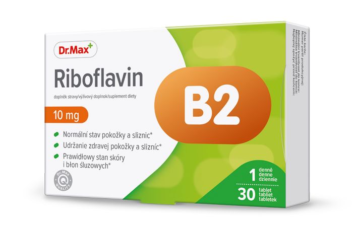 Dr. Max Riboflavin B2 10 mg 30 tablet Dr. Max